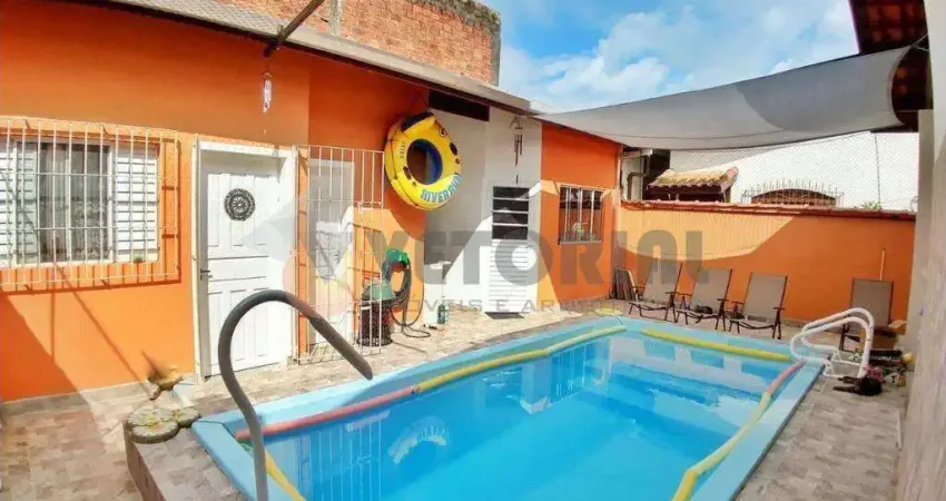 Casa à venda em Caraguatatuba, Massaguaçu, com 2 quartos, 110,00m²
