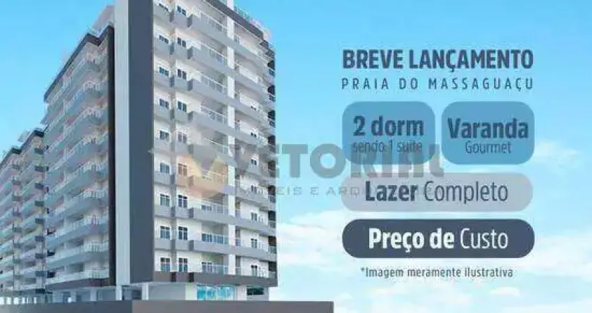 Apartamento à venda em Caraguatatuba, Massaguaçu, com 2 quartos, 71,00m²