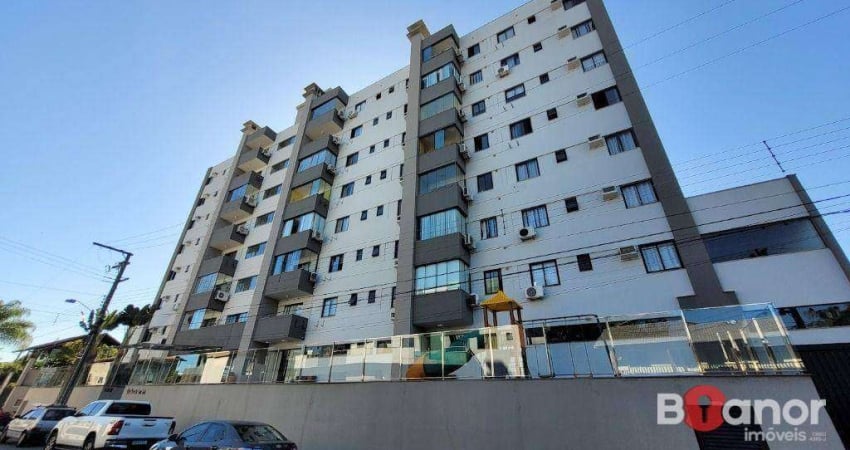 Apartamento com 2 dormitórios para alugar, 70 m² por R$ 2.240,00/mês - Fortaleza - Blumenau/SC