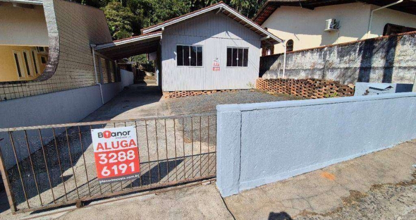 Casa com 2 dormitórios para alugar, 70 m² por R$ 1.600,00/mês - Valparaíso - Blumenau/SC