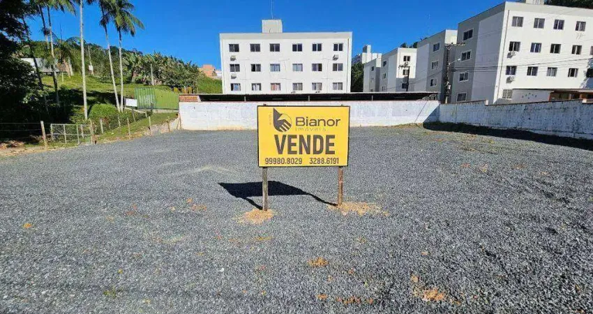 Terreno, 861 m² - venda por r$ 2.190.000,00 ou aluguel por r$ 2.740,00/mês - escola agrícola - blumenau/sc