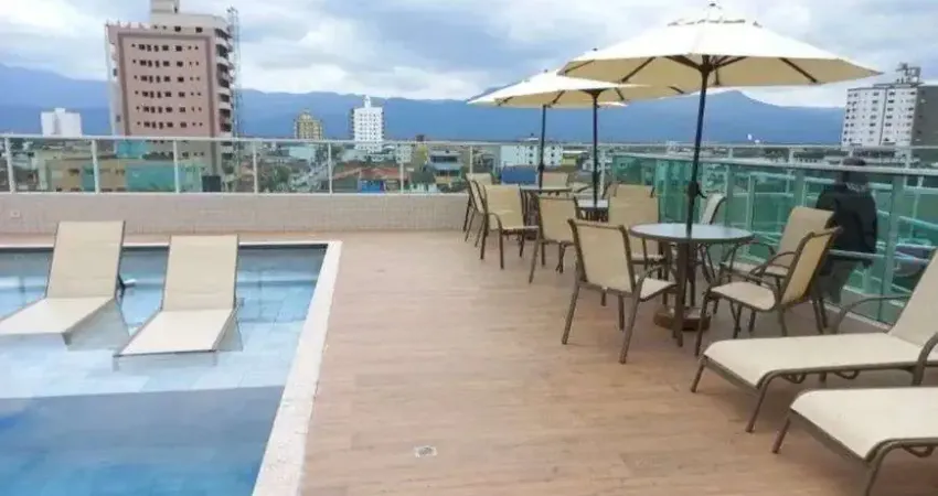 Apartamento pé na areia vista mar para venda 84 m² com 2 quartos em caiçara - praia grande - sp