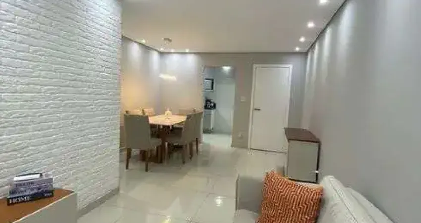 Apartamento com 75m² com 2 quartos em boqueirão - praia grande - sp