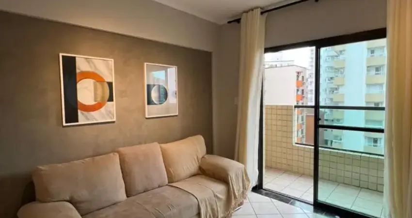 Apartamento um dormitorio mobiliado guilhermina praia grande sp