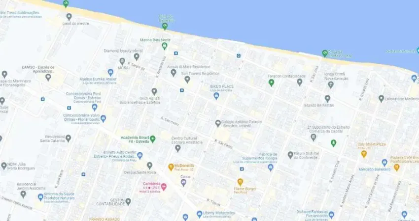 Terreno à venda na Rua Vereador Batista Pereira, 679, Estreito, Florianópolis