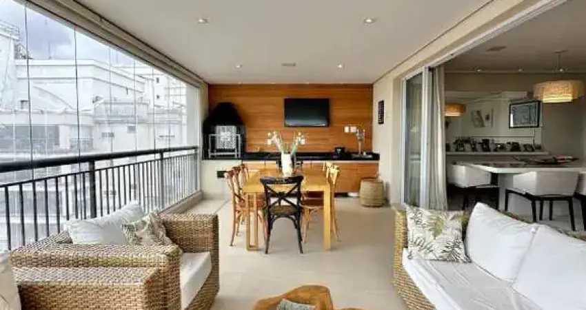APTO PARA VENDA NO TATUAPÉ, MOBILIADO E DECORADO, ANDAR ALTO, 04 VAGAS, TERRAÇO GOURMET !!