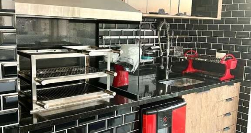 APTO PRÓXIMO AO SHOP. ANÁLIA FRANCO, MOBILIADO, 109M², TERRAÇO GOURMET, 02 VAGAS !!