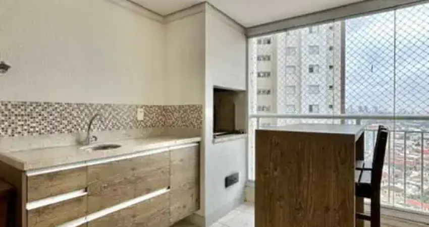 Apto a venda no tatuapé ,  semi mobiliado, terraço gourmet, 02 vagas !!