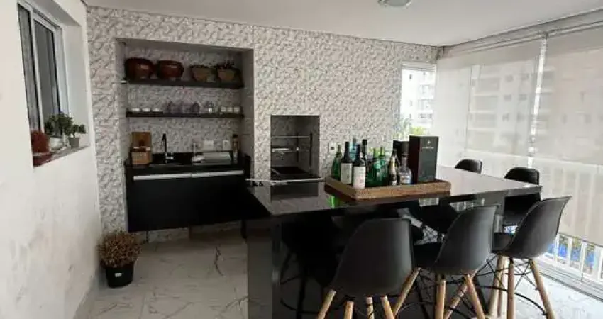 Apto a venda no tatuapé, semi mobiliado, terraço gourmet, 02 vagas !!