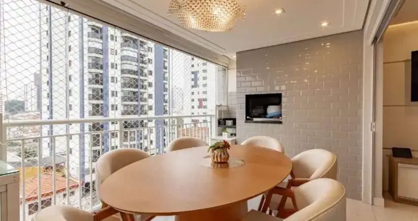 Apto a venda no jd anália franco, terraço gourmet, 02 vagas !!