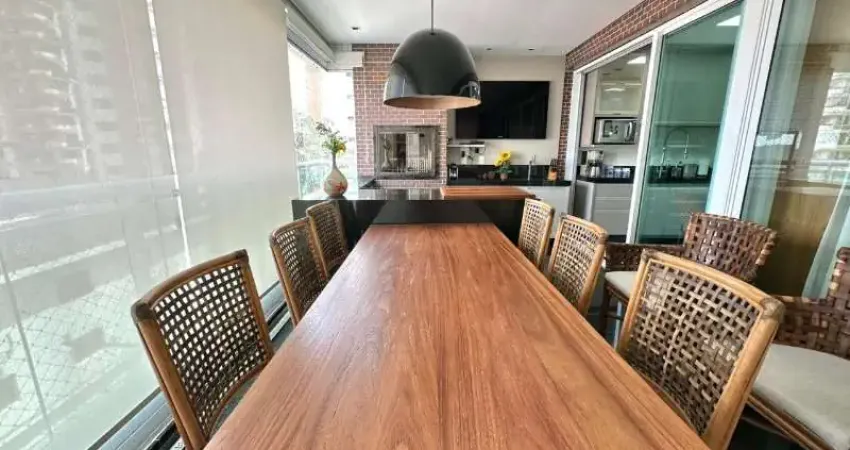 Apto no tatuapé, mobiliado, 03 suítes, terraço gourmet, 04 vagas  !!