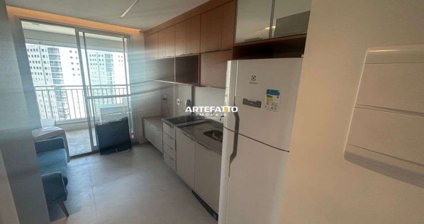 Mobiliado - Apartamento NOVO com 1 quarto, R$3000,00 - vista linda