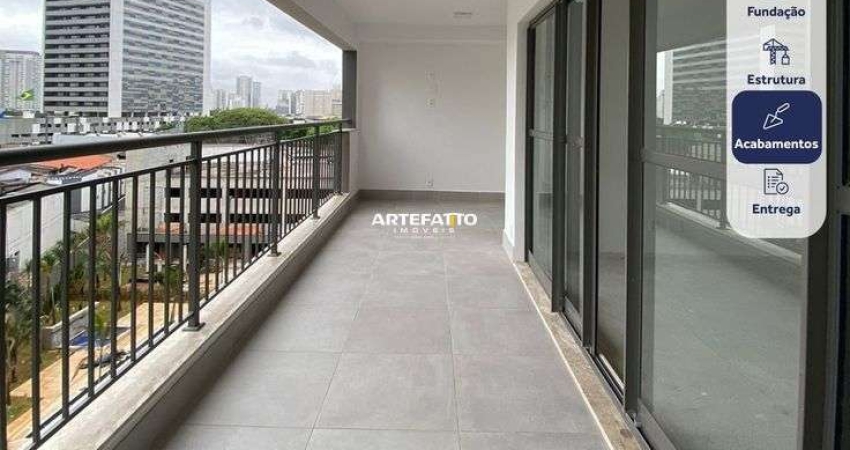 Apartamento de alto padrão com quadra de tênis na Barra Funda Pronto para morar