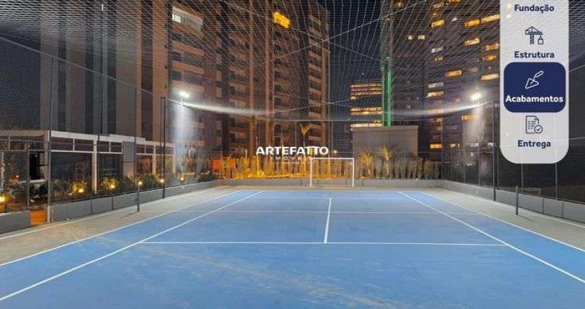 3 dormitórios com quadra de tênis na Barra Funda - Pronto para morar