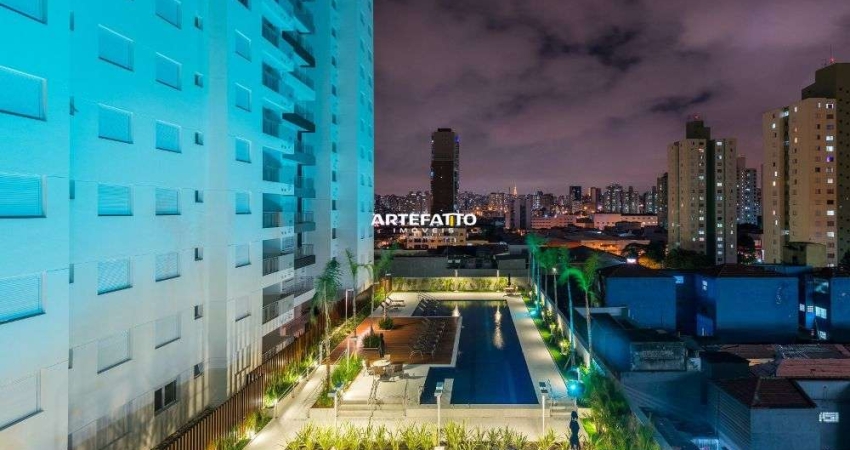 Apartamento com 2 dormitórios suíte e vaga no Brás a poucos passos do metrô
