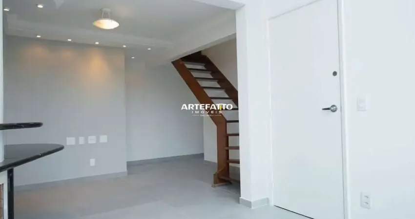Duplex - semi mobiliado 61 m² com 1 Suíte, Varanda com Churrasqueira