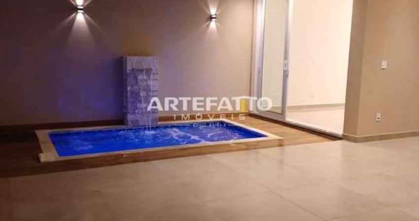 Casa com piscina de 136m² com 03 dormitórios no Primo Meneghetti II em Franca/SP