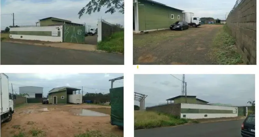 Terreno com prédio administrativo no Distrito industrial I