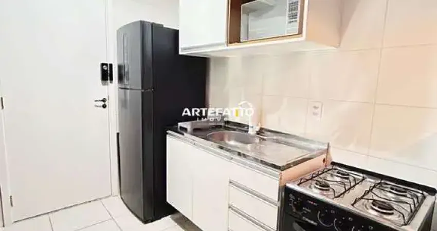 Apresento  este charmoso apartamento de 31 m², mobiliado