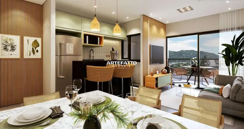 Apartamento com 3 suítes e lavabo com 2 vagas na Praia do Itaguá em Ubatuba