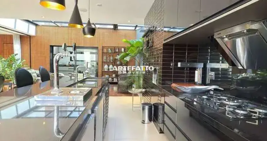 Casa de condomínio à venda, no rodrigo salloum, em franca, com 4 suítes, 569m²