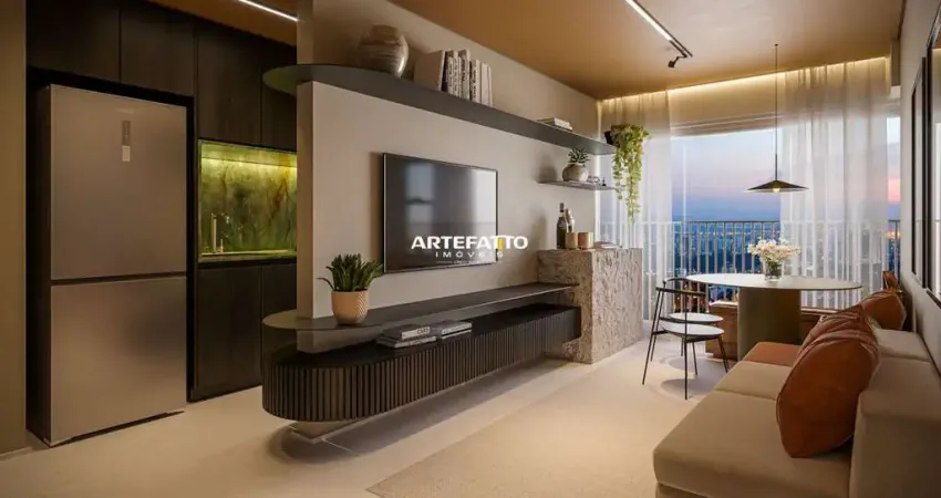 Apartamento a venda no centro de ubatuba com 1 dormitório e 1 vaga