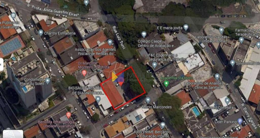 Terreno à venda, 750 m² por R$ 3.300.000,00 - Centro - Guarulhos/SP