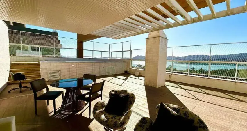 À venda | 377 m², terraço privativo com piscina, 3 quartos (todos suítes) e 4 vagas de garagem - agronômica, em florianópolis.