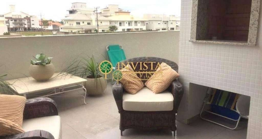 À venda na Praia dos Ingleses! Semi mobiliado, Terraço privativo, 2 quartos e 1 vaga de garagem.