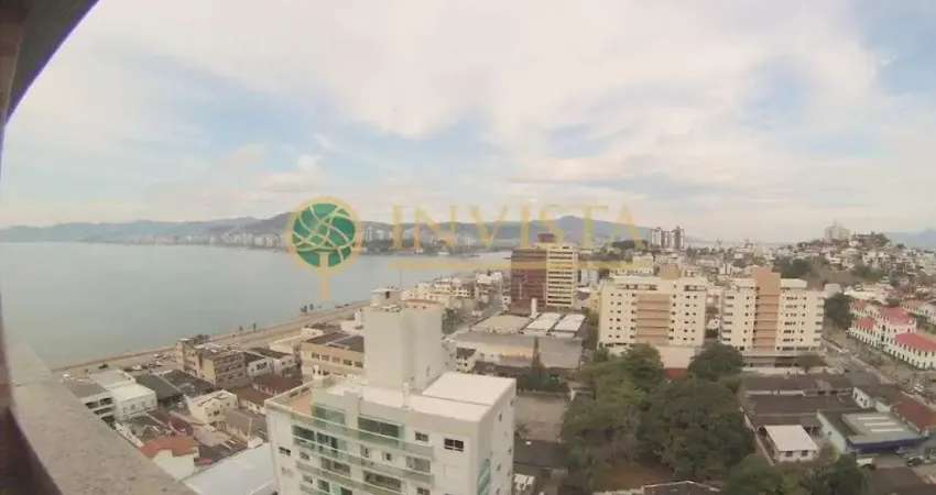 À venda | 105 m², sacada com churrasqueira, vista mar, 3 quartos e 1 vaga - bairro estreito, em florianópolis.