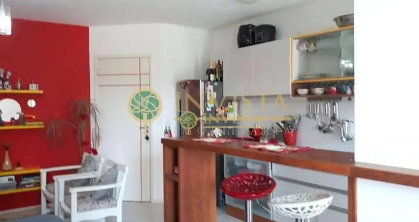 À venda | 56 m², sacada com churrasqueira, 2 quartos e 1 vaga - Forquilhas, São José/SC.