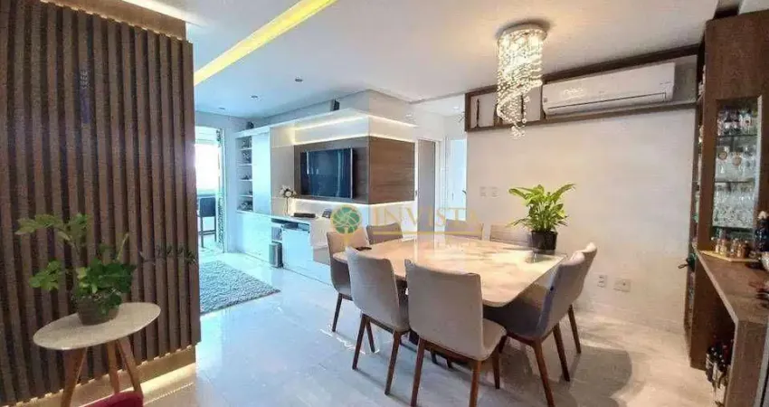 Apartamento com 3 dormitórios à venda, 102 m² por r$ 1.550.000,00 - estreito - florianópolis/sc