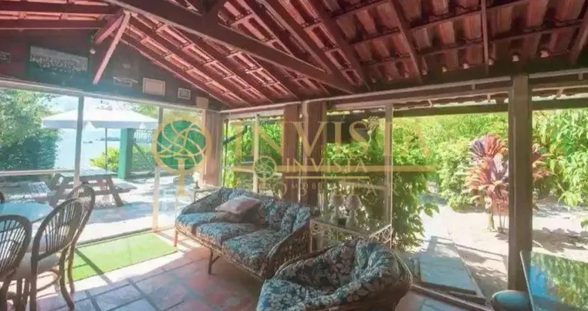 À venda | 1550 m², frente mar, 10 vagas de garagem - sambaqui, em florianópolis.