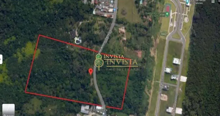 Terreno à venda na Estrada Intendente Antônio Damasco, 2070, Ratones, Florianópolis
