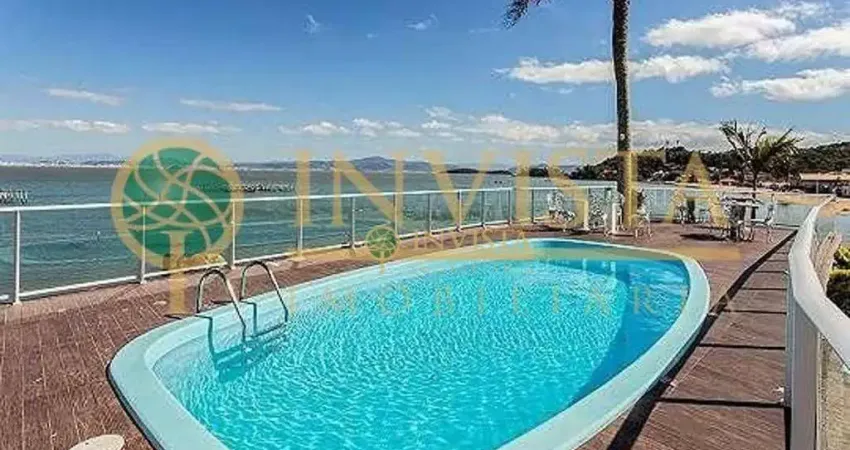 À venda | frente mar, piscina privativa, 300 m², 3 quartos e 8 vagas de garagem - sambaqui, em florianópolis.