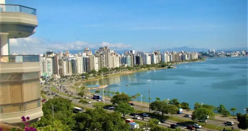 À venda | 264 m², sacada, vista mar, 4 quartos e 2 vagas - agronômica, beira mar, em florianópolis.