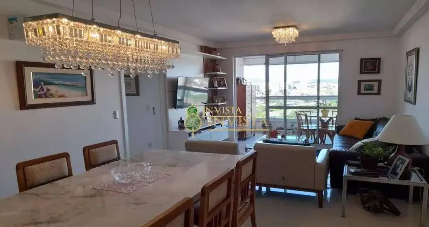 À venda | 110 m², 3 quartos, sacada com vista mar e 2 vagas - barreiros, são josé.