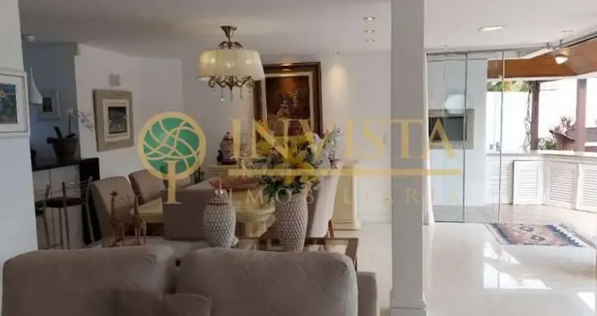 À venda | 329 m², alto padrão, semi mobiliado, 4 quartos sendo 2 suítes e 3 vagas de garagem - bairro santa mônica, em florianópolis.