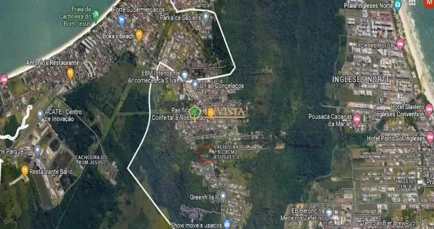 Terreno à venda na Rua Leonel Pereira, 1625, Cachoeira do Bom Jesus, Florianópolis