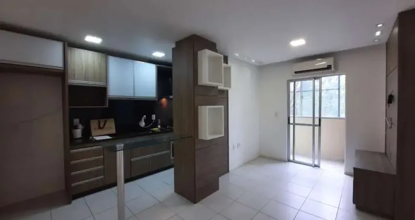 Para locação | apartamento semi mobiliado com 3 quartos, sacada com churrasqueira e 1 vaga de garagem - na ponta de baixo em são josé.