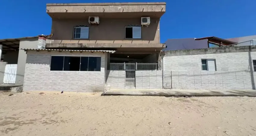 Frente mar, 7 quartos, terraço e 3 vagas na praia de cacupé - á  venda em florianópolis