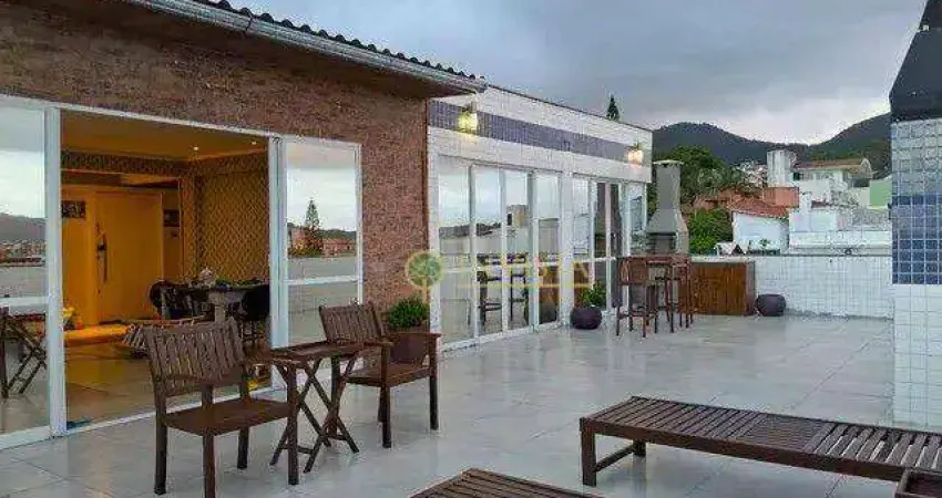 3 suítes sendo 2 máster, terraço com churrasqueira e 2 vagas na praia dos ingleses - á venda em florianópolis