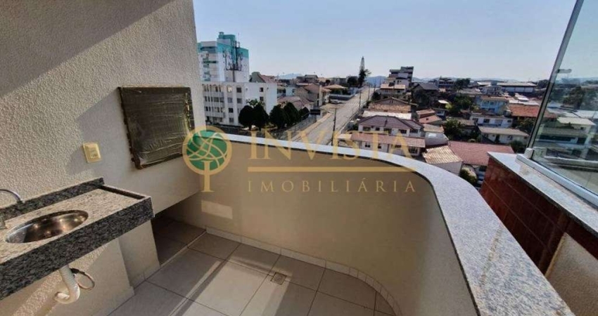3 Suítes, terraço privativo e vista Mar em Capoeiras - Á venda em Florianópolis.