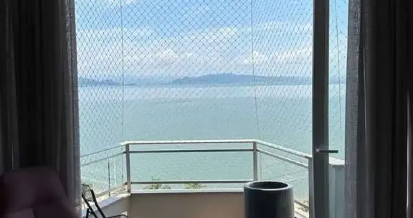 Apto na beira mar com 2 suítes, andar alto, vista mar e 1 vaga à venda próximo ao beira mar shopping em florianópolis.
