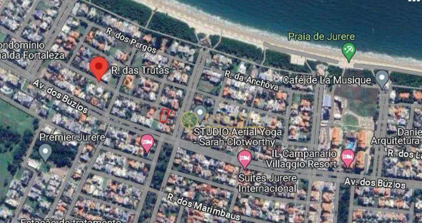 Terreno à venda na Rua das Trutas, 1, Jurerê Internacional, Florianópolis