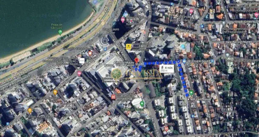 Terreno à venda, 181 m² por r$ 649.500,00 - centro - florianópolis/sc