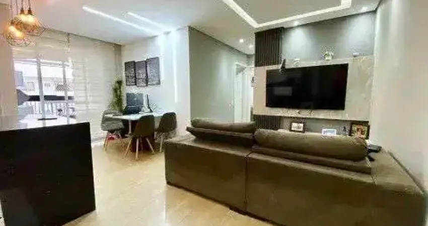 À venda | 64 m², semi mobiliado, 2 quartos, sacada e 1 vaga - são josé.