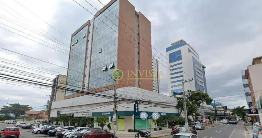 À venda | sala comercial com 35 m² e 1 vaga - estreito, em florianópolis.