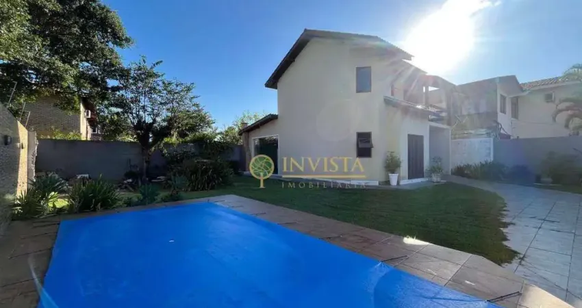 Locação | 153 m², piscina privativa, 3 quartos e 6 vagas - praia do campeche, em florianópolis.