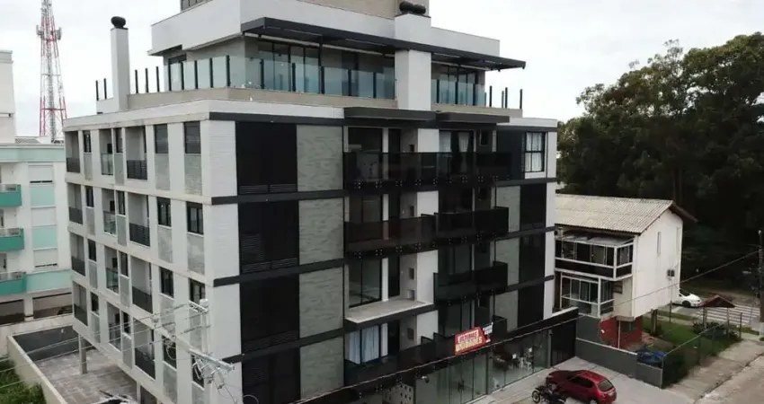 Novo com 3 quartos, sacada com churrasqueira e 1 vaga livre à venda em canasvieiras.